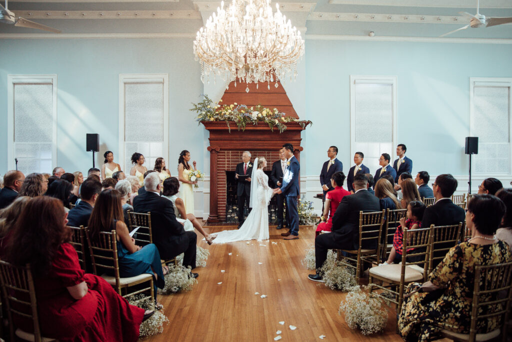 Ceremony within wedding timeline