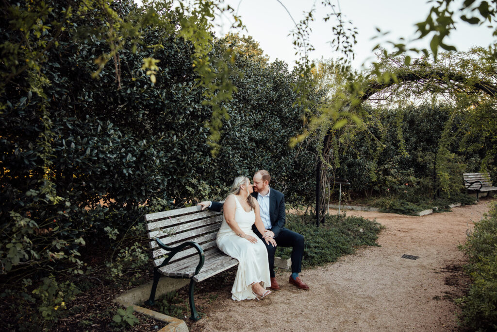 Wedding photo of happy couple kept safe